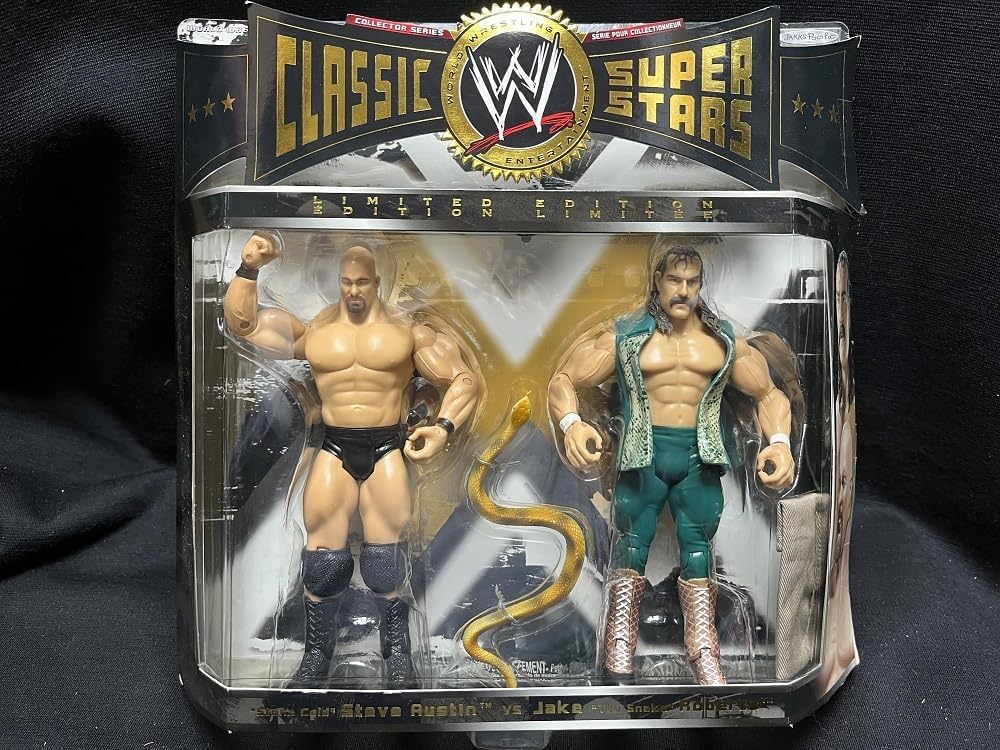 WWE  クラシック　スティーブ・オースチン＆ジェイク・ロバーツ WWE クラシック スティーブ・オースチン＆ジェイク・ロバーツ WWE